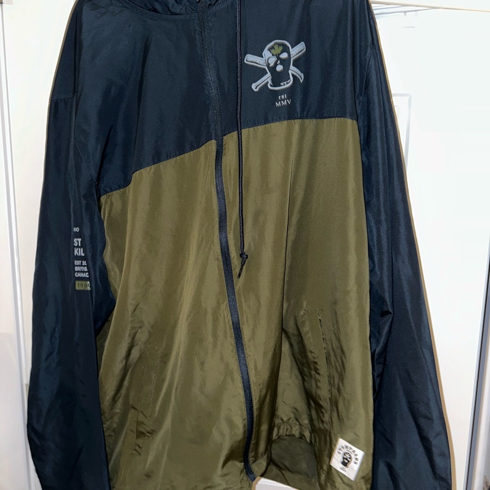 Stomp down men’s windbreaker jacket